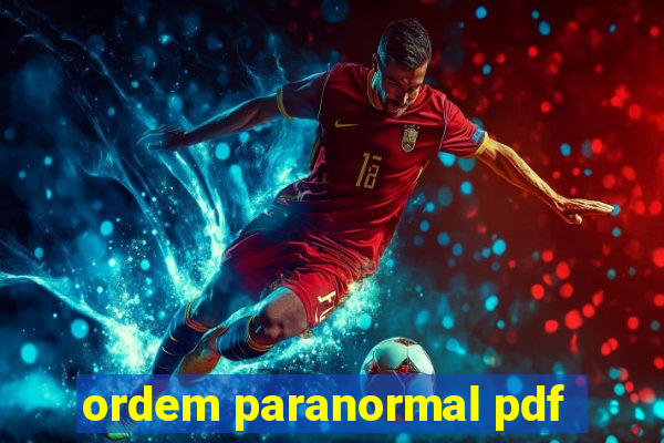 ordem paranormal pdf